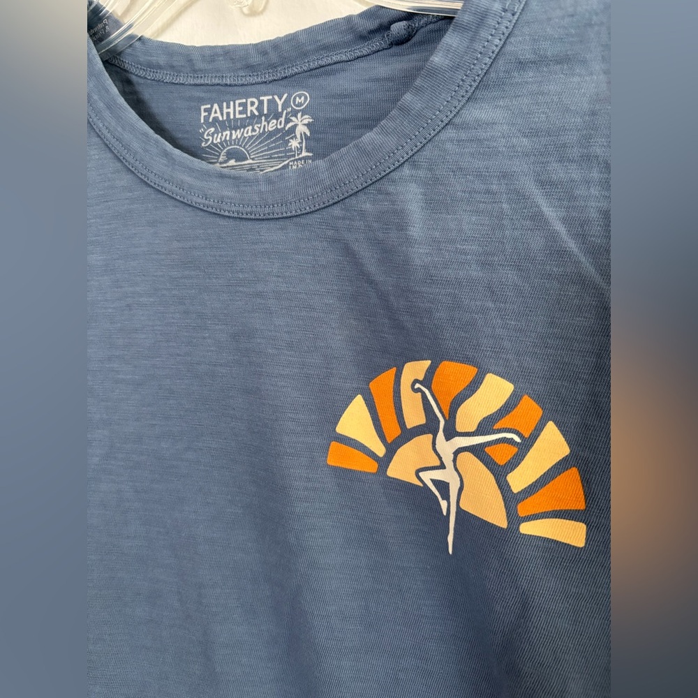 Faherty Dave Matthews Band concert collection tee 100% organic cotton - Picture 2 of 5